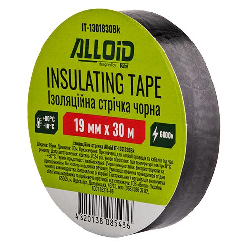 Изоляционная лента Alloid 19 м 30 м Черный (00000062868)
