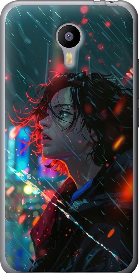 Чехол на Meizu M2 Note Ночные огни (6096t-94-42517)
