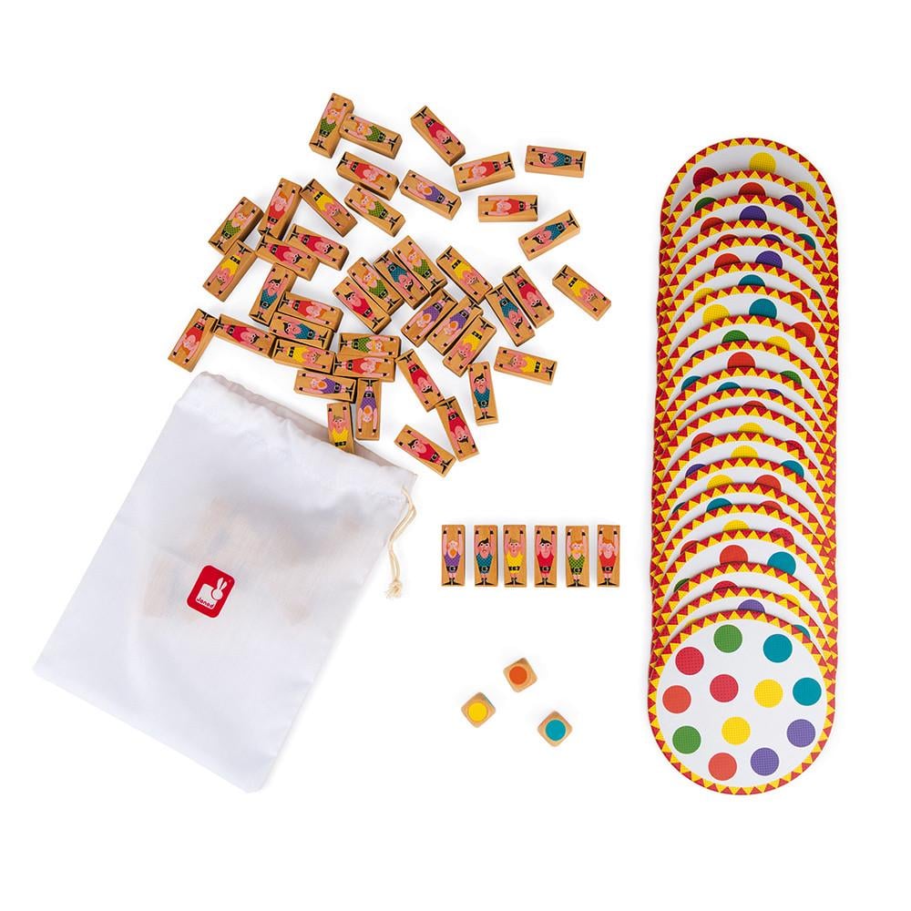 Настольная игра развивающая Janod Акробат (J02757) - фото 4 Настольная игра развивающая Janod Акробат (J02757) - фото 4