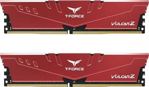Пам'ять для настільних комп'ютерів Team 2x8GB DDR4 3600 MHz T-Force Vulcan Z Red (TLZRD416G3600HC18JDC01)