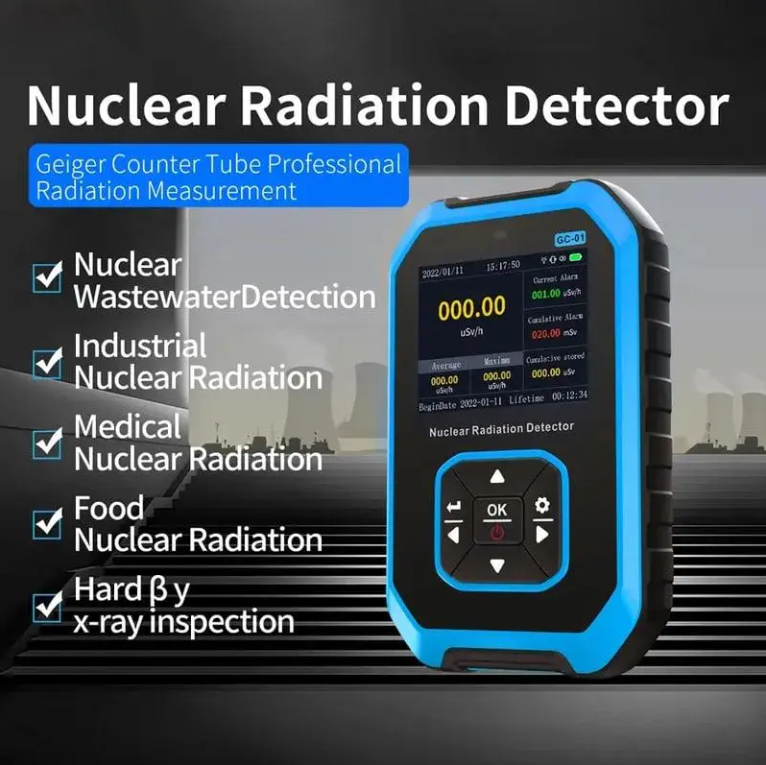 Дозиметр радіації FNIRSI GC-01 з електронним дисплеєм та акумулятором (26971617) - фото 5 Дозиметр радіації FNIRSI GC-01 з електронним дисплеєм та акумулятором (26971617) - фото 5