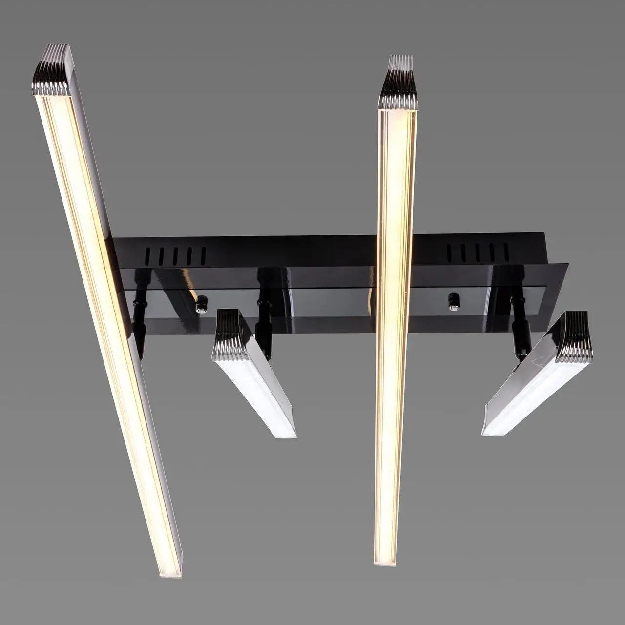 LED-люстра потолочная Sirius с акриловыми плафонами 3000/6500К IP20 B YH993/4 40W Gray (28689781)