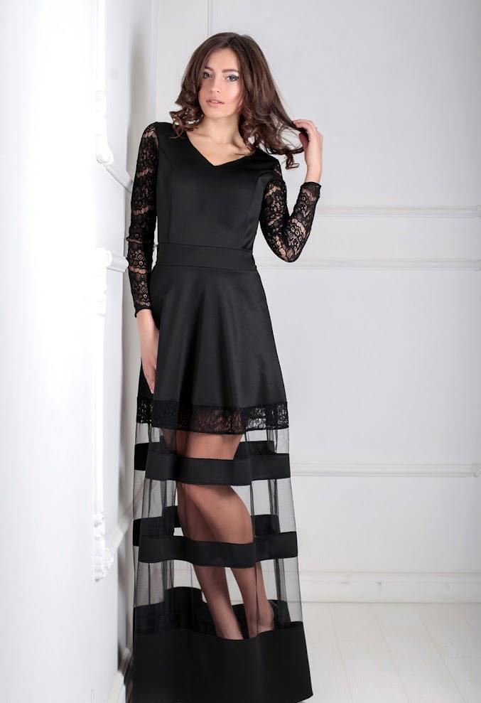 Платье Podium Mishele 20937-BLACK XXL Черный