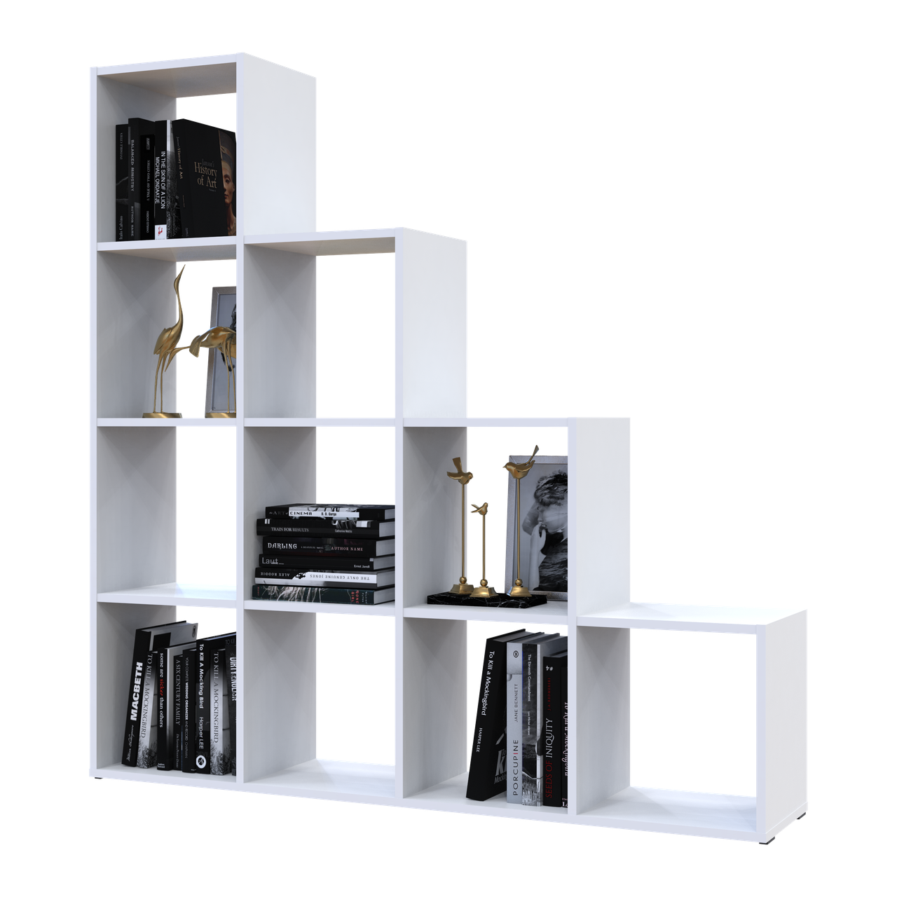 Стеллаж Doros Степь 4х4 Белый открытый 136,2х28,8х140,7 см (41516166) Стеллаж Doros Степь 4х4 Белый открытый 136,2х28,8х140,7 см (41516166)