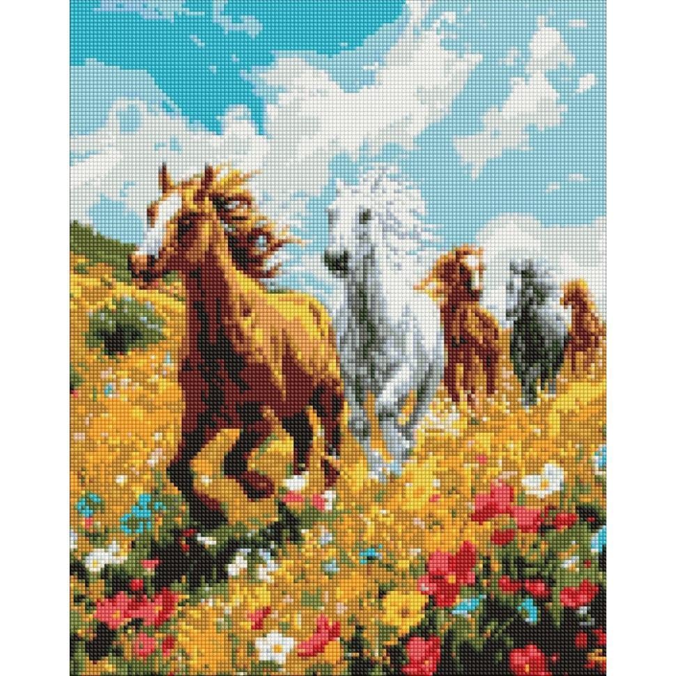 Алмазна мозаїка Ideyka Польова гармонія 40x50 см (AMO8017)