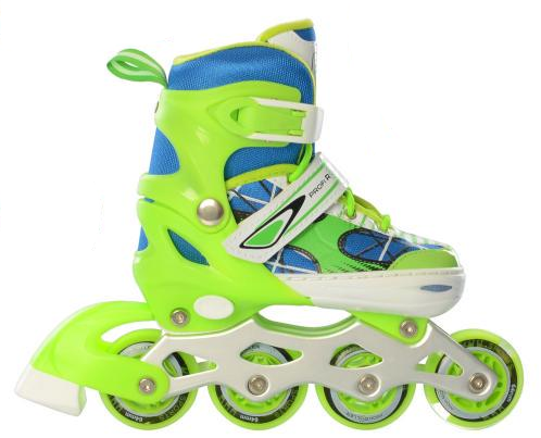 Роликові ковзани дитячі розсувні A 4141-S-GR р. 31-34
