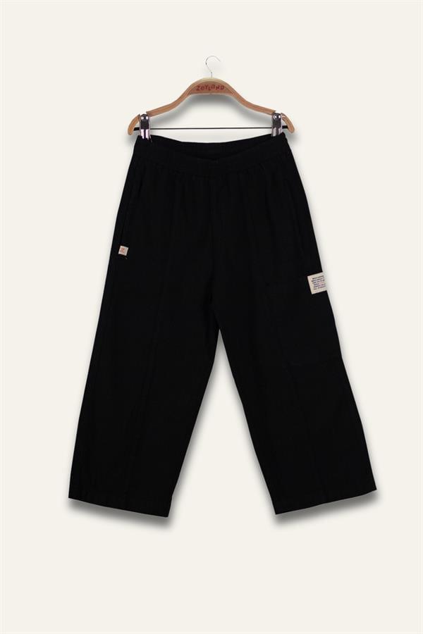 Брюки для мальчика эластичные с карманами Zeyland 5-6 лет 116 см Черный (8683169158649)