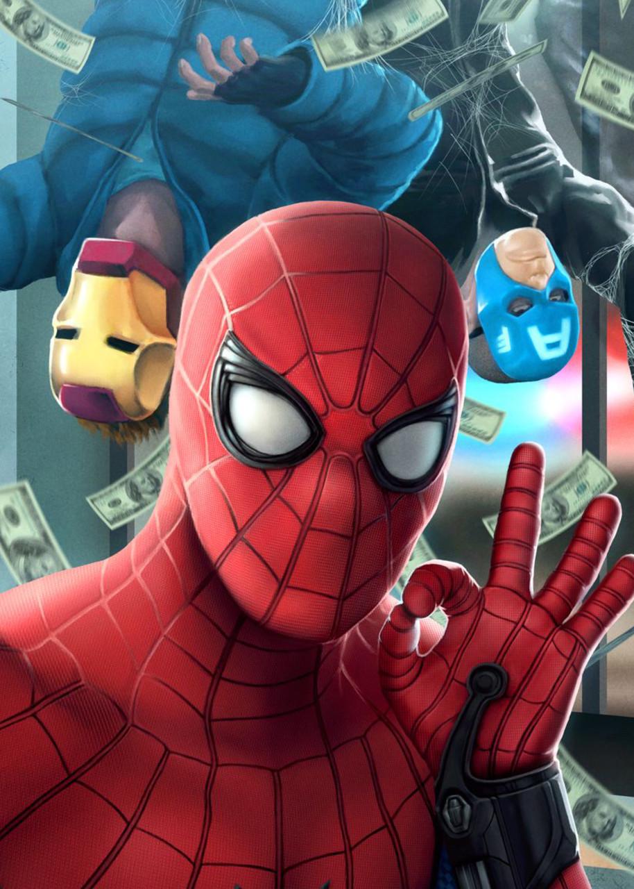 Картина GeekLand Spider-Man постер с персонажем (SM.09.010)