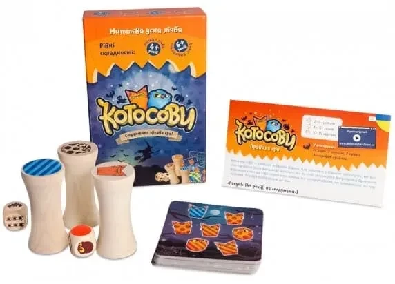 Настільна гра "Котосови" (2543264831) - фото 2 Настільна гра "Котосови" (2543264831) - фото 2