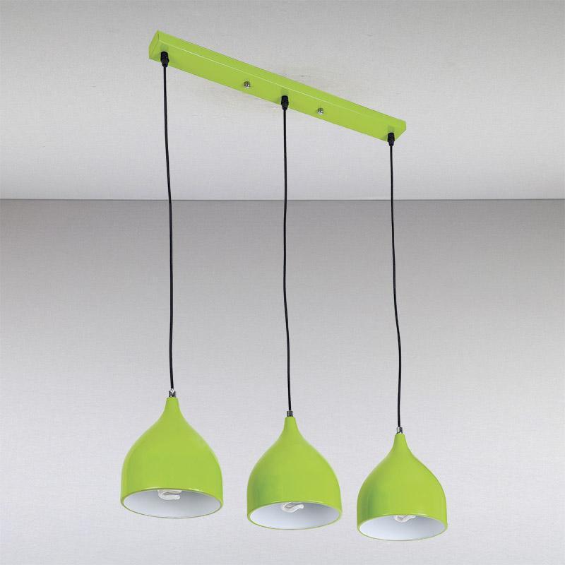 Люстра подвесная Light House LS-10814-3 Зеленый