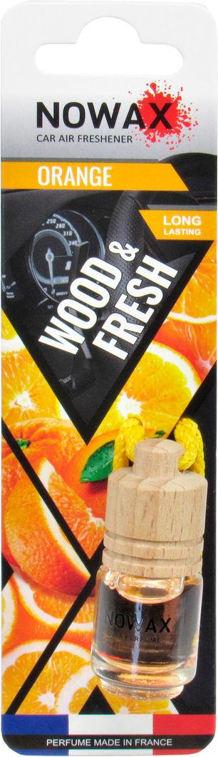 Ароматизатор для авто Nowax Wood Fresh Orange под сиденье жидкий (0304977)