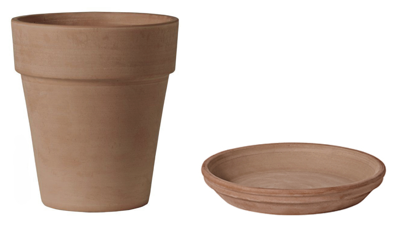 Горшок с поддоном DEROMA альто 24х22 см 5,3 л Мокко (000006326) - фото 1 Горшок с поддоном DEROMA альто 24х22 см 5,3 л Мокко (000006326) - фото 1