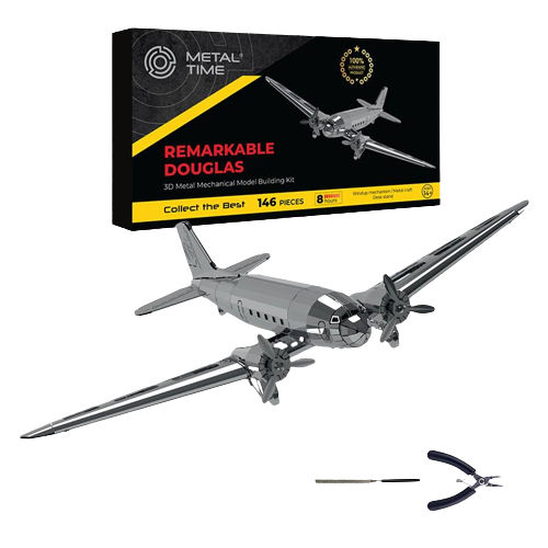 Конструктор METAL-TIME Remarkable Douglas MT057 колекційна модель (3031489) - фото 10