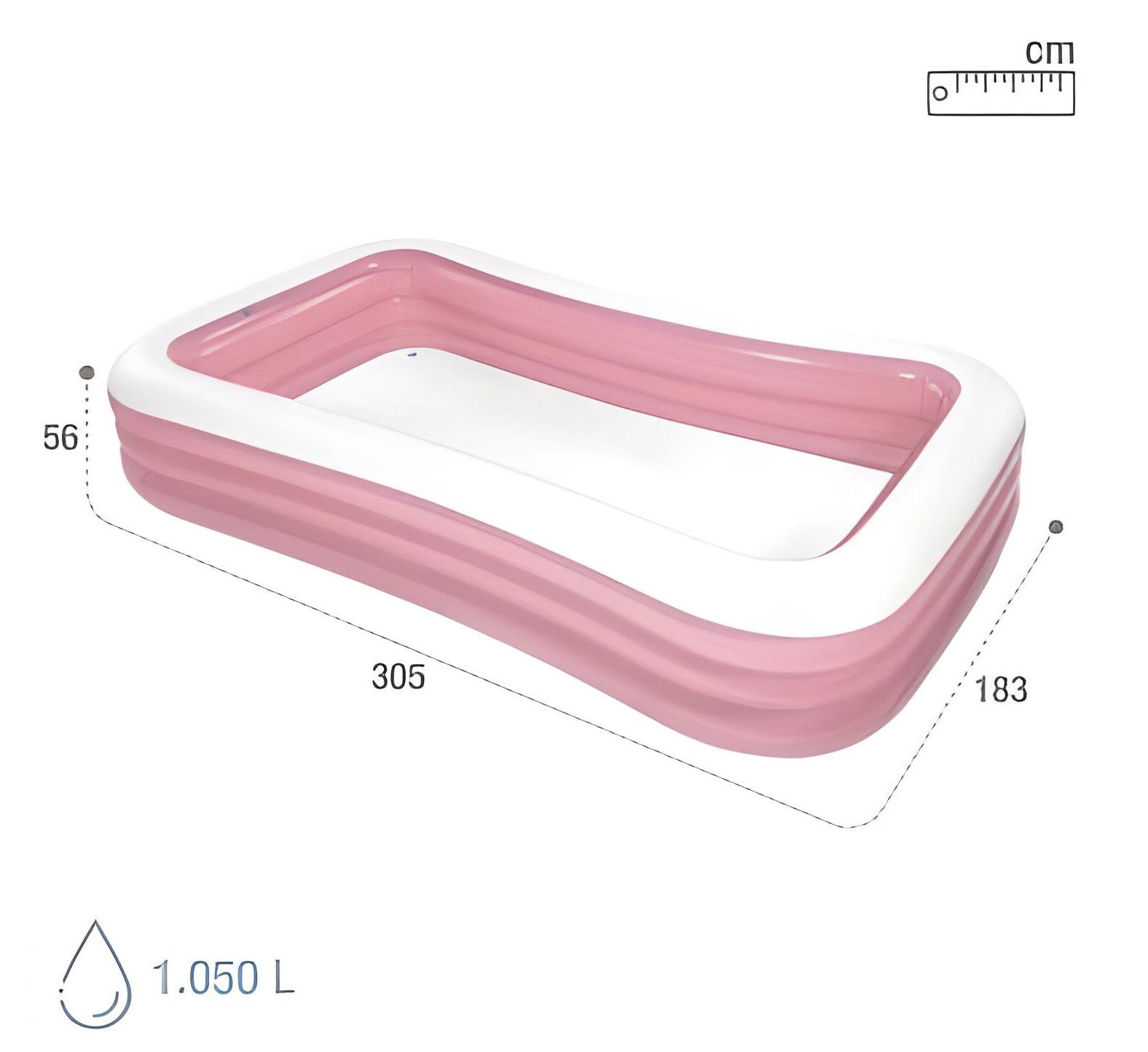 Басейн надувний дитячий Intex 58487 305х183х56 см 1050 л (58487) - фото 4 Басейн надувний дитячий Intex 58487 305х183х56 см 1050 л (58487) - фото 4