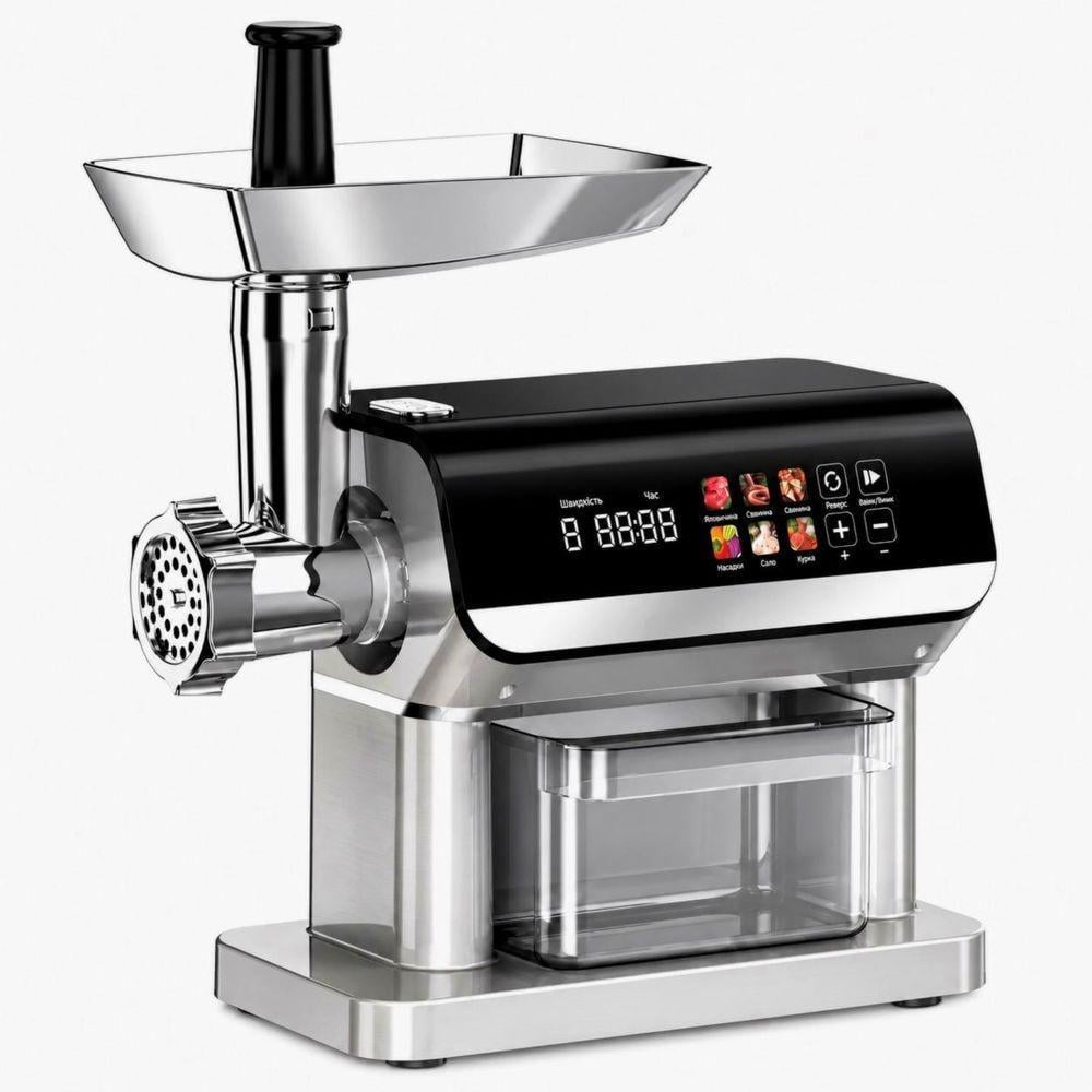Мясорубка ZepLine ZP-00380 3000 Вт с соковыжималкой шинковкой и сенсорным управлением (PH00474)