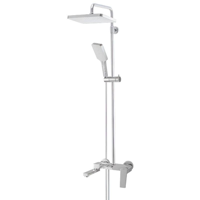 Душова система MIXXUS Premium Ares 009-J з тропічним душем латунь Хром (MI8260)