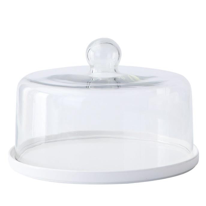 Тортівниця кругла з кришкою Crystal 8 14538 8х18 см (4871219)