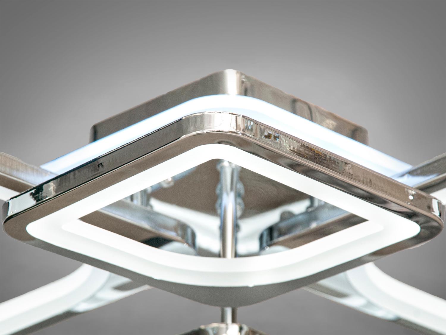 Люстра с разноцветной подсветкой и пультом димером (8060/2+2HR LED 3color dimmer) - фото 4 Люстра с разноцветной подсветкой и пультом димером (8060/2+2HR LED 3color dimmer) - фото 4