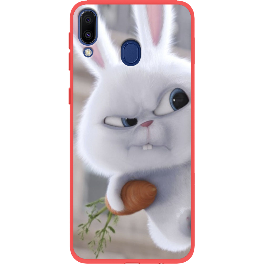 Чехол Boxface Samsung M205 Galaxy M20 Rabbit Snowball Красный силикон (36205-up1116-43047)
