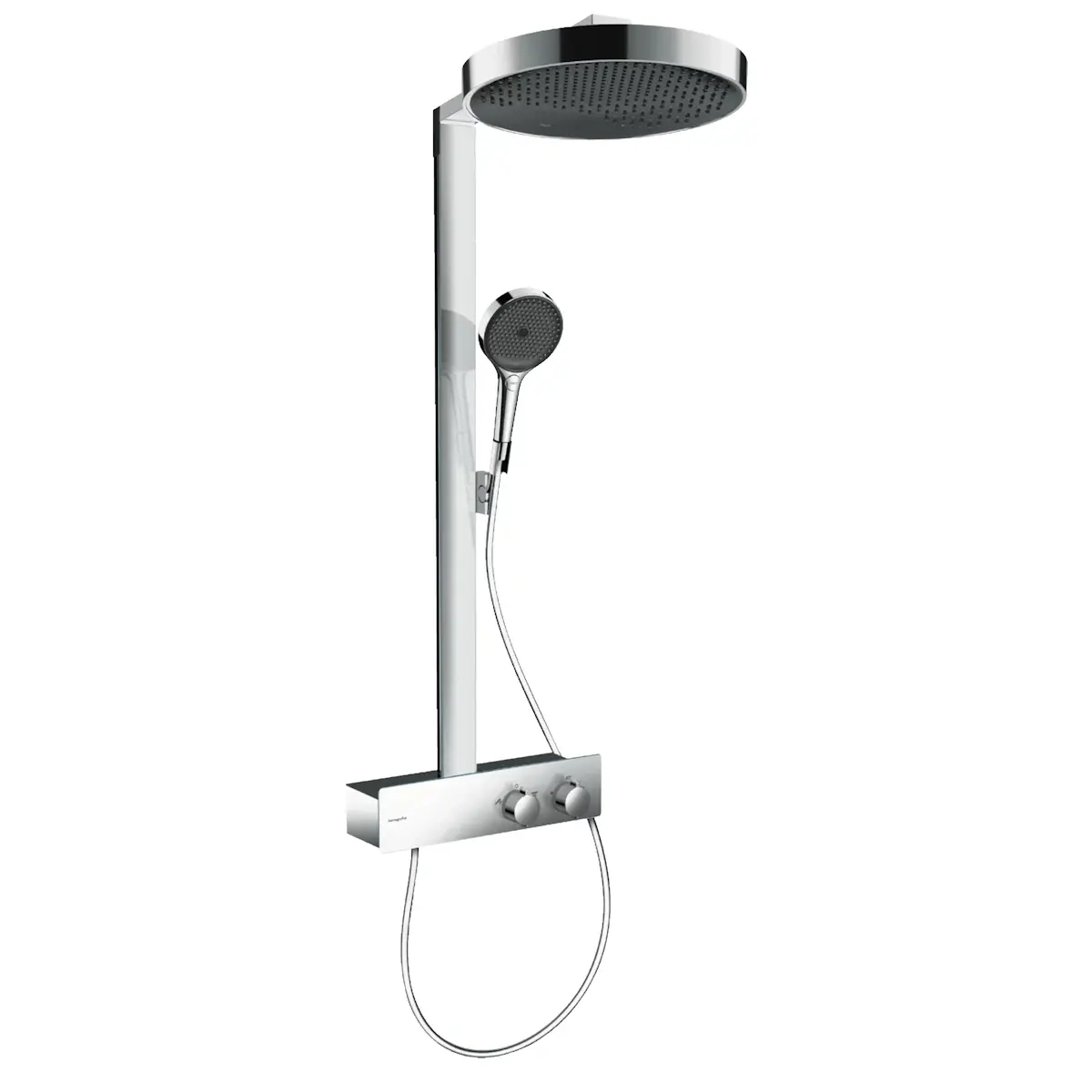 Душевая система Hansgrohe Rainfinity Showerpipe 360 1jet с термостатом металл Хром (26853000)