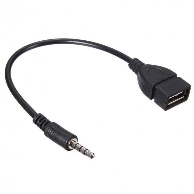 Кабель OTG SUNROZ 3.5 мм USB 24 см (A48493)