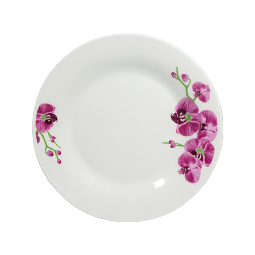 Тарелка S&T Нежность орхидеи 17,8 см Белый (ST050-33-01)