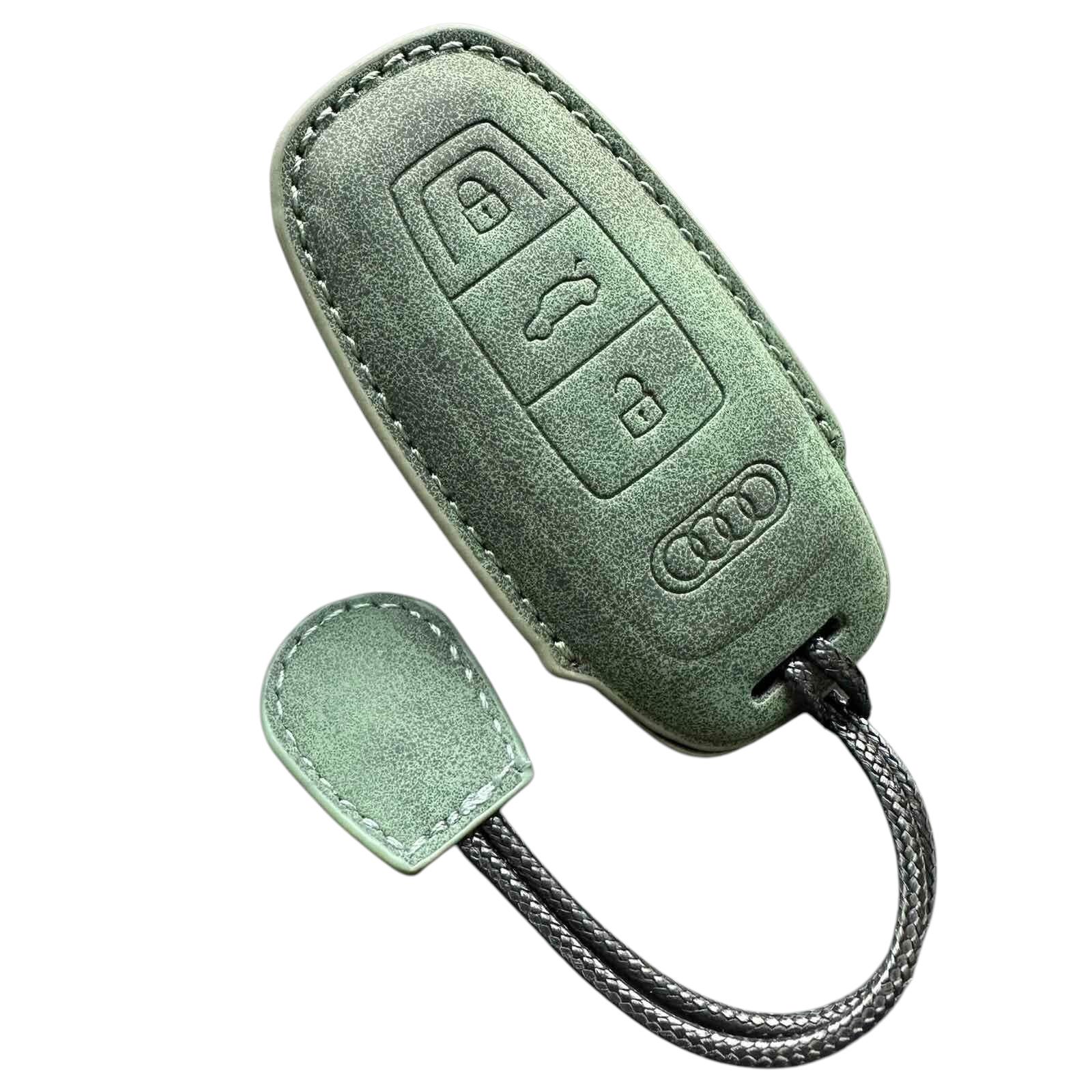 Чехол кожаный для ключа Audi (au6mfg)