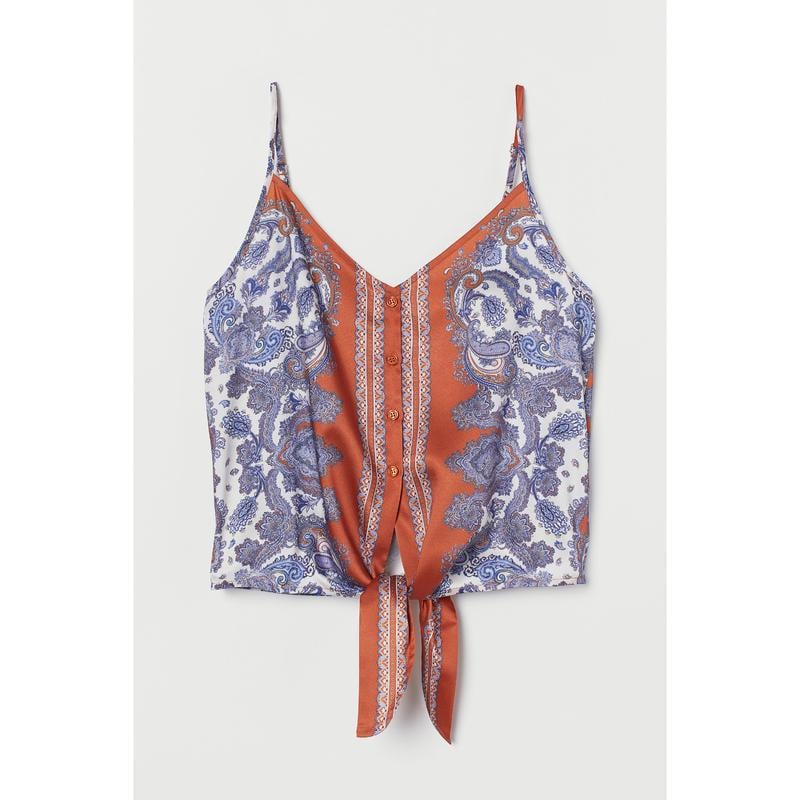 Блуза H&M с завязками р. 32 (7314079)