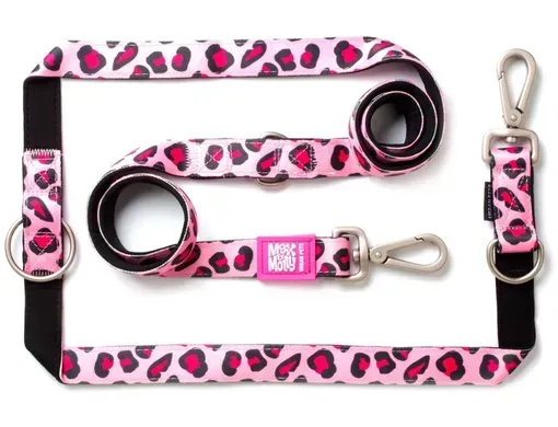 Поводок для животных Max&Molly Multi-Function Leash Leopard M Pink (27426453)