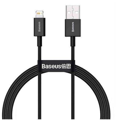Кабель BASEUS CALYS-C01 Superior Series 2,4 A 2 м Black (554113)