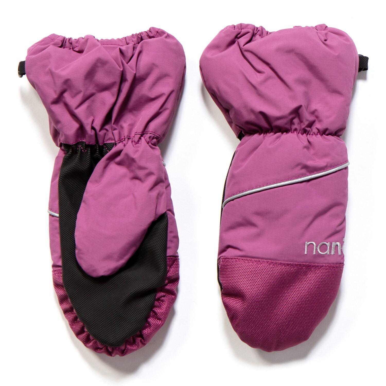 Рукавицы-краги зимние для девочки Nano MIT200-F17 непромокаемые 1-2 года Светло-розовый (MIT200-F17-Anticpink-12/24m)