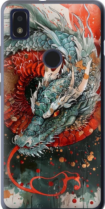 Чехол на ZTE Blade L210 Стихия огня (6101u-2453-42517)