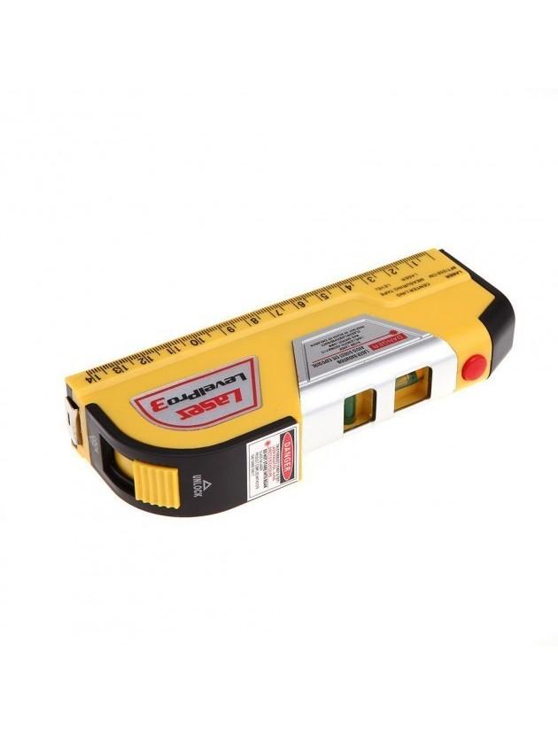 Лазерный уровень Easy Fix Laser Level Pro PRO 3 со встроенной рулеткой (5936158) - фото 2