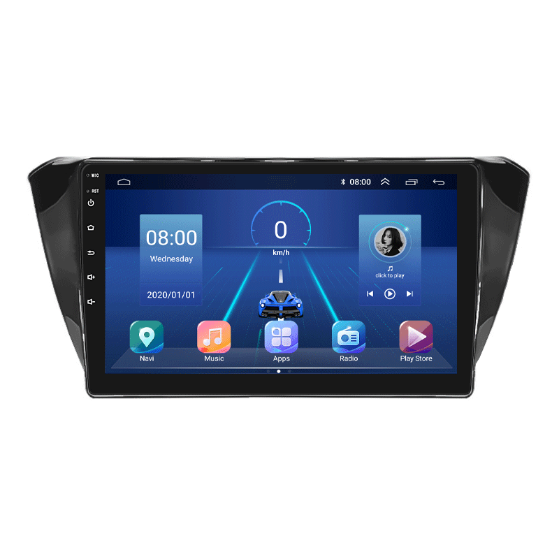 Автомагнитола штатная Lesko Top для Skoda Superb III рестайлинг 2019- г. 4G/Wi-Fi/GPS 6/128 GB 10" (9411-44563)