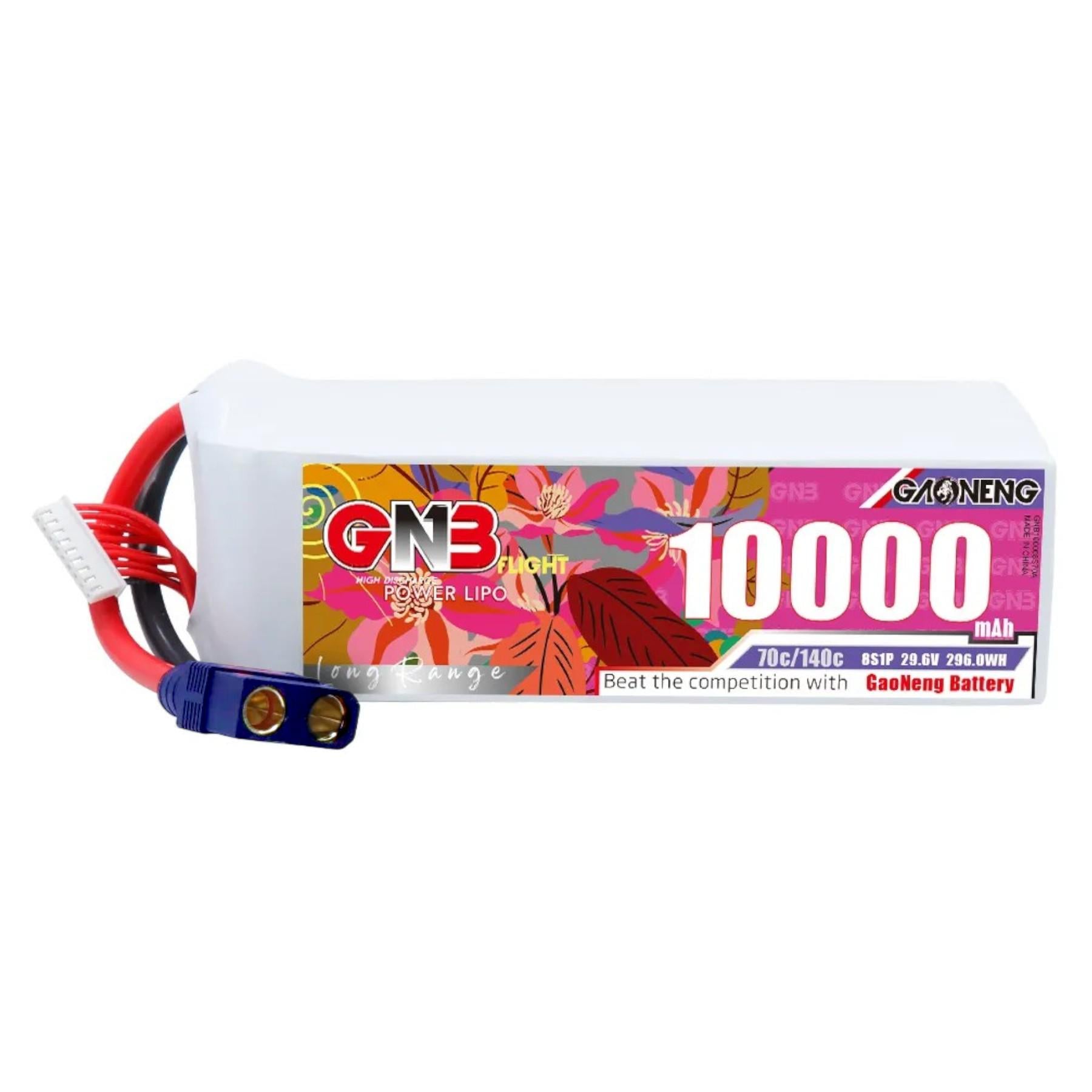 Аккумулятор для дрона GaoNeng GNB LiPo 8S1P 10000 mAh 70C с разъемом QS8-S (816492)