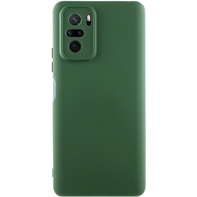 Протиударний чохол Silicone Cover Lakshmi Full Camera (AAA) для Xiaomi Redmi Note 10 / Note 10s / Poco M5s Зелений / Cyprus Green