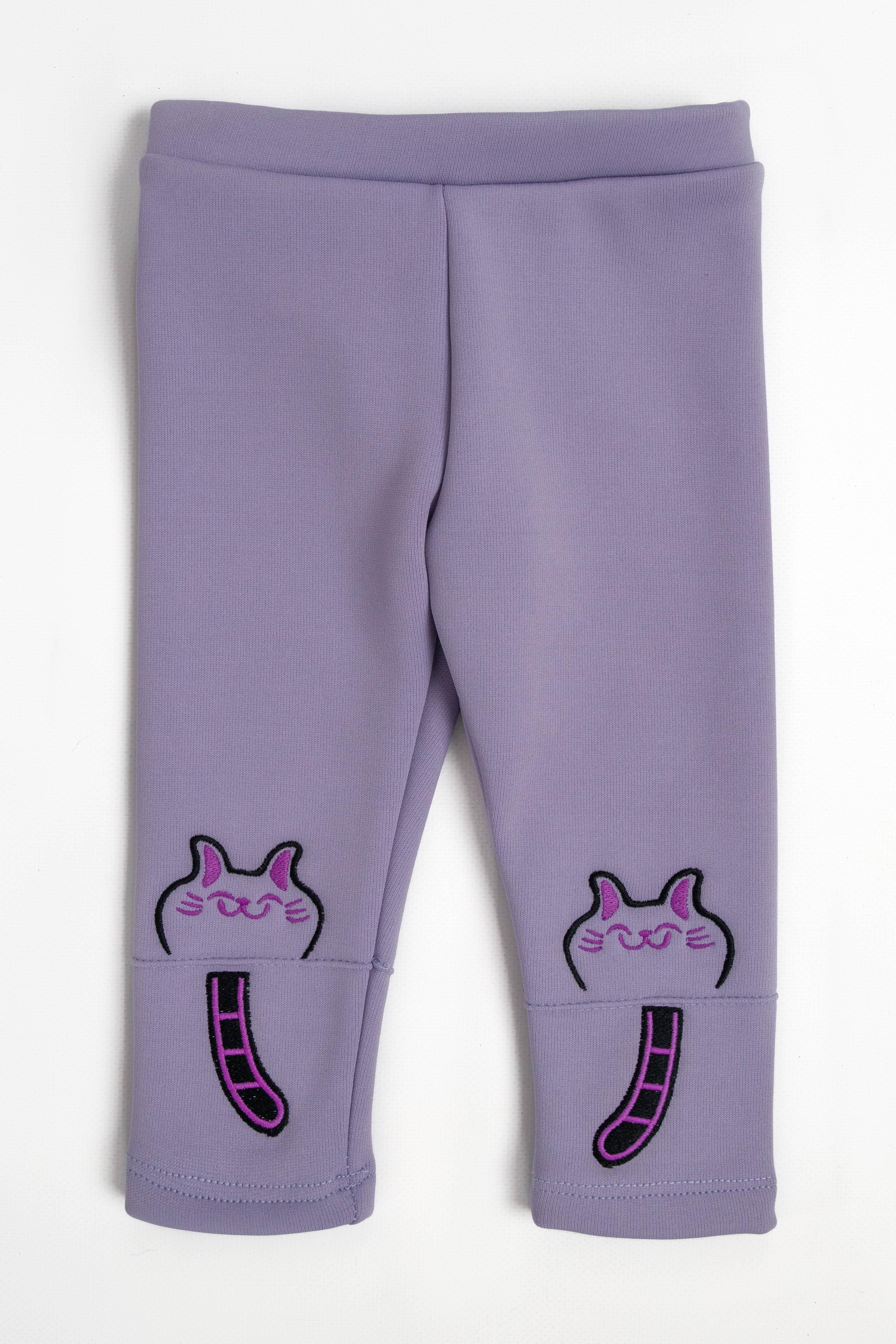 Лосины для девочки ЦБ-00228875 86 см Сиреневый (SKT000930645)