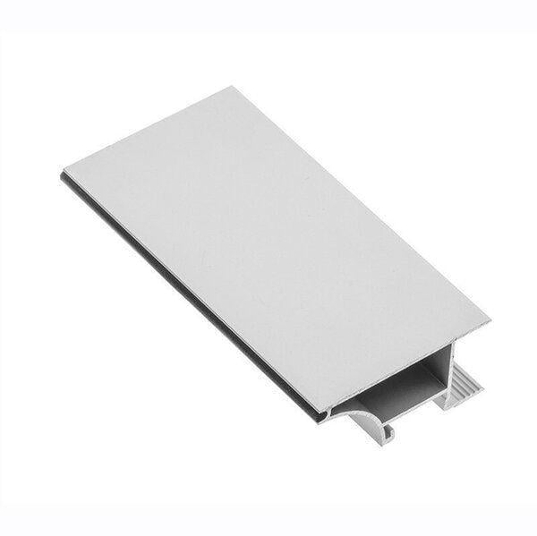 LED-профиль алюминиевый венечный GTV GLAX Плита 19 мм L 2 м Серебряный (PA-GTV GLAXWN19-AL)