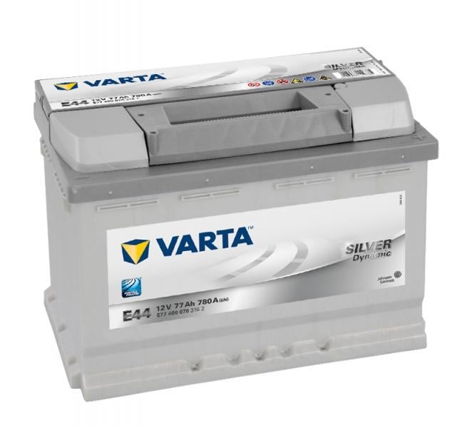 Аккумулятор автомобильный Varta Silver Dynamic E44 6СТ-77Ah АзЕ 780A EN (577400078)