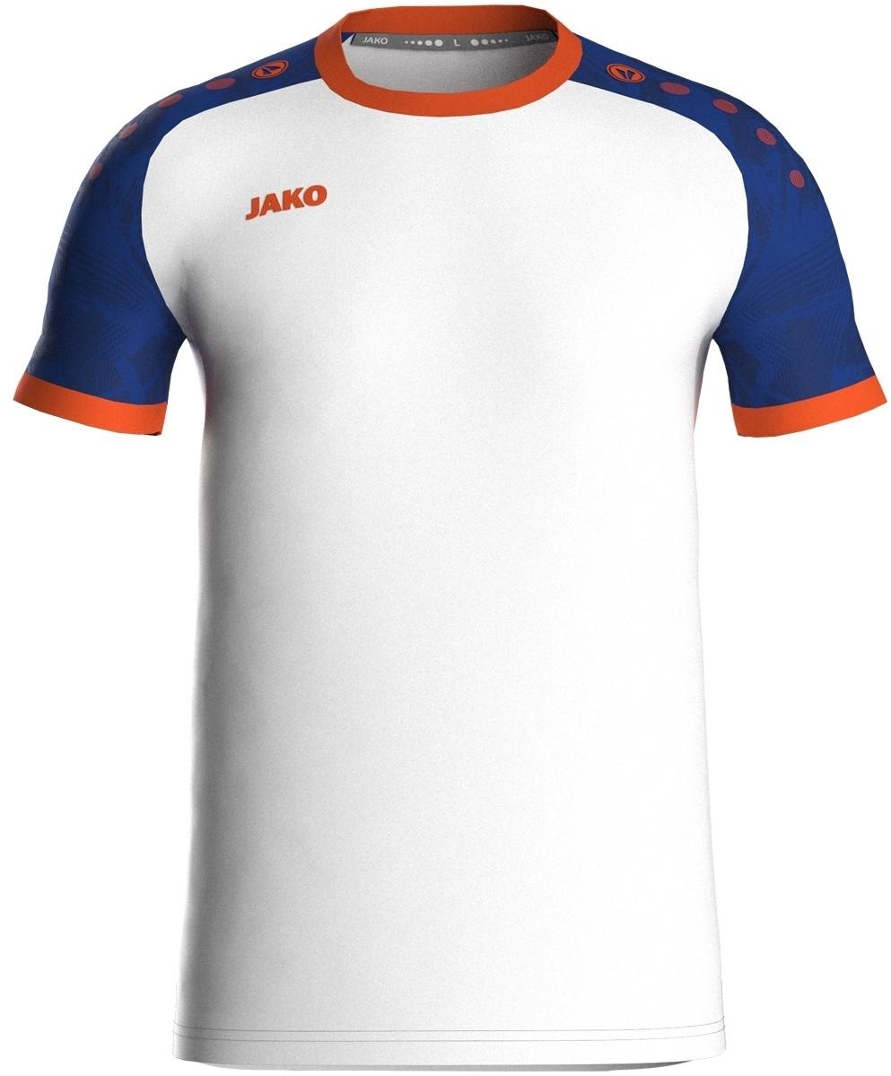 Футболка джерси Jako ICONIC S/S 4224-017 M Белый/Оранжевый