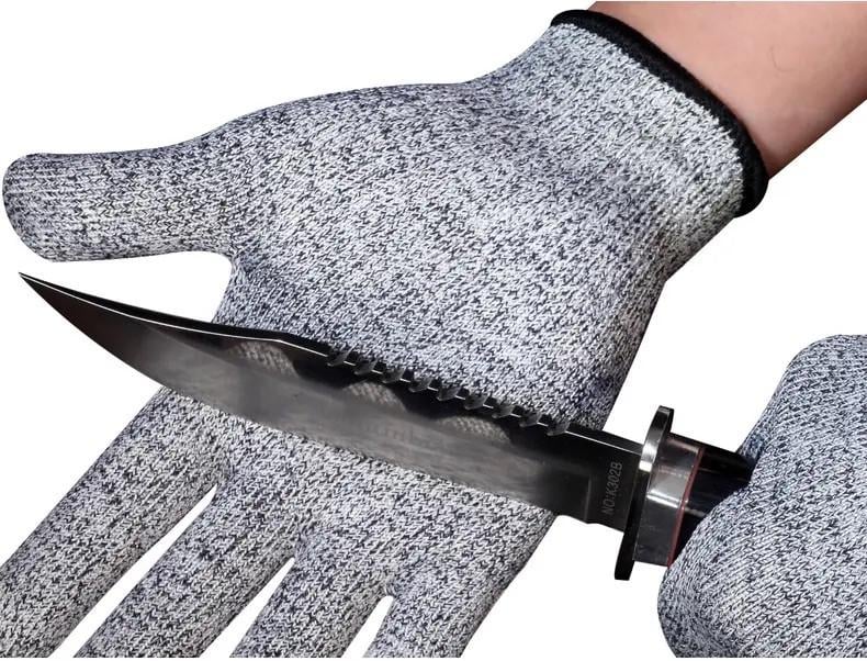 Рукавички захисні від порізів Cut resistant gloves антипоріз XL (ACG30GRRXL) - фото 5