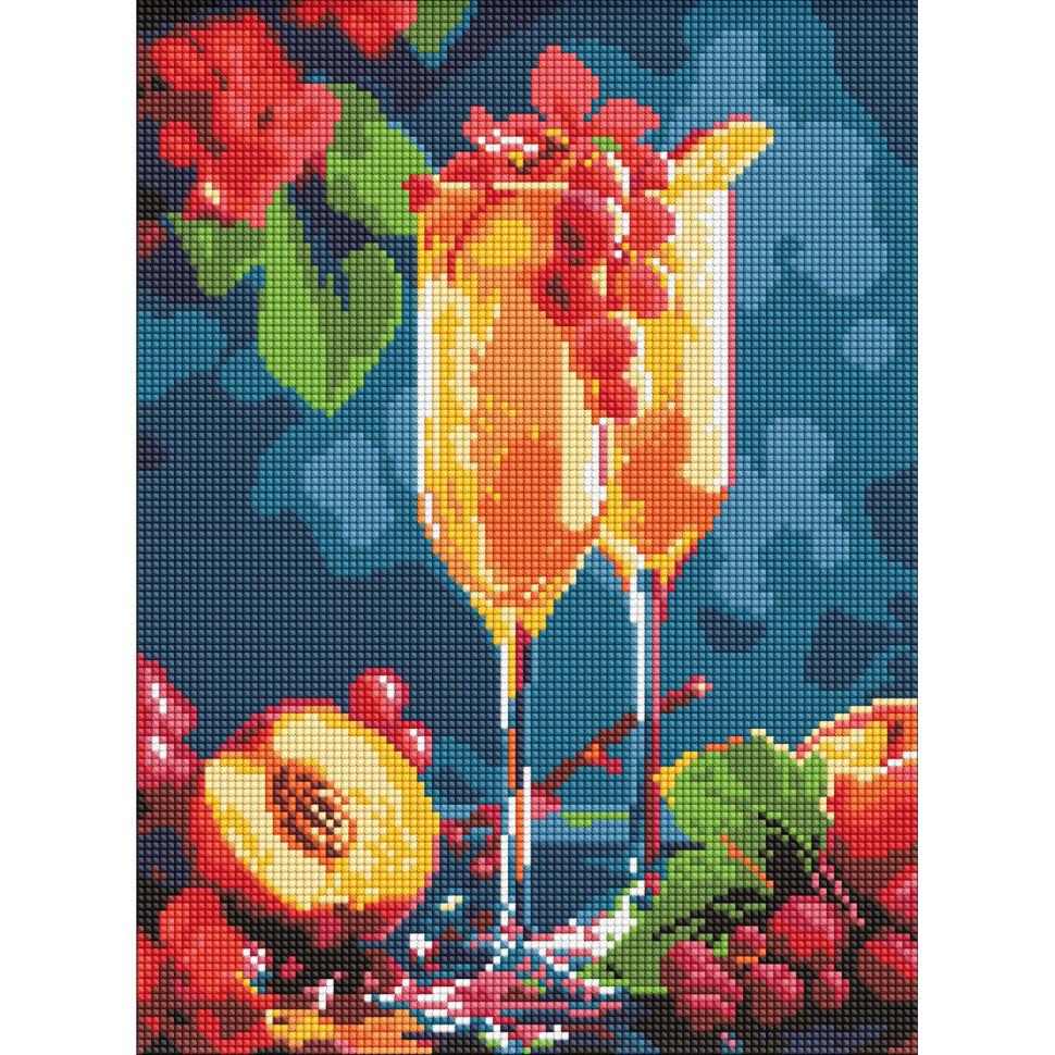 Алмазная мозаика Ideyka Игристое наслаждение 30x40 см (AMO8081)