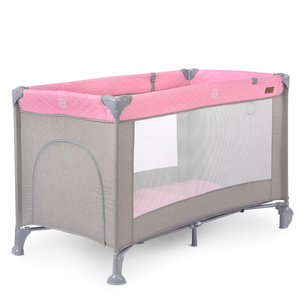 Манеж игровой EL Camino ME 1096 ACTIVE Pink Gray (22380662)