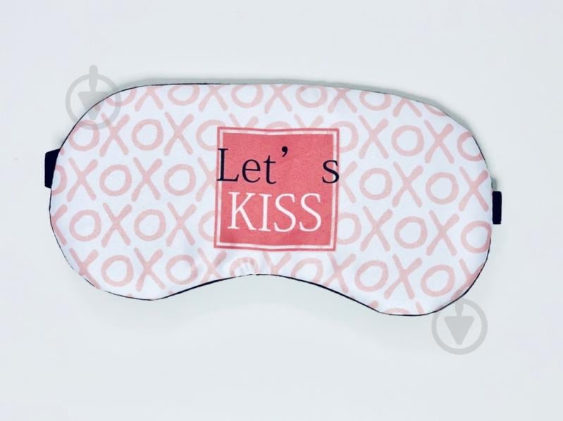 Маска для сна Let’s Kiss Розовый (Njk123745)