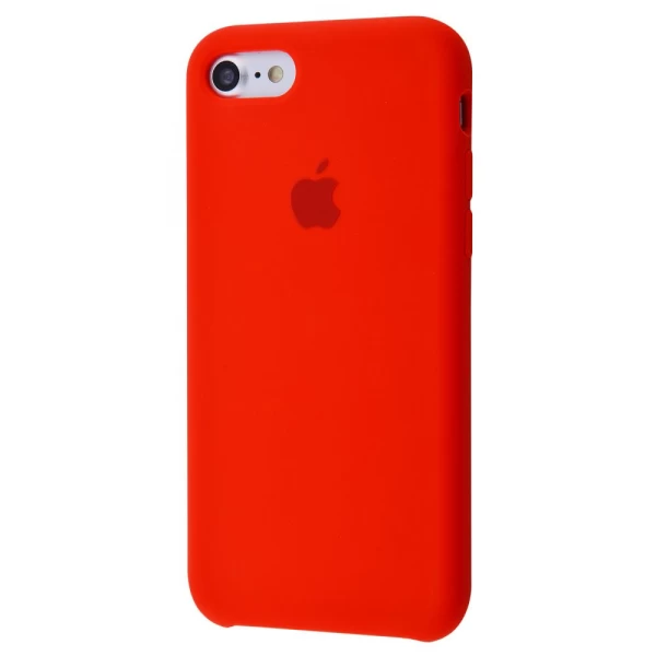 Силіконовий Чохол Накладка Silicone Case для iPhone  7/8/SE 2020 Red