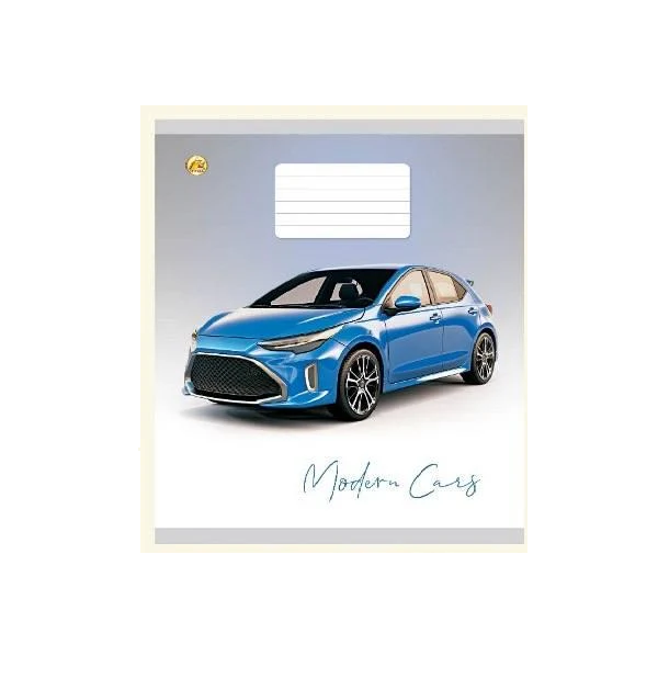Тетрадь школьная Тетрада Modern Cars линия 18 л. (ТЕ42207) Тетрадь школьная Тетрада Modern Cars линия 18 л. (ТЕ42207)