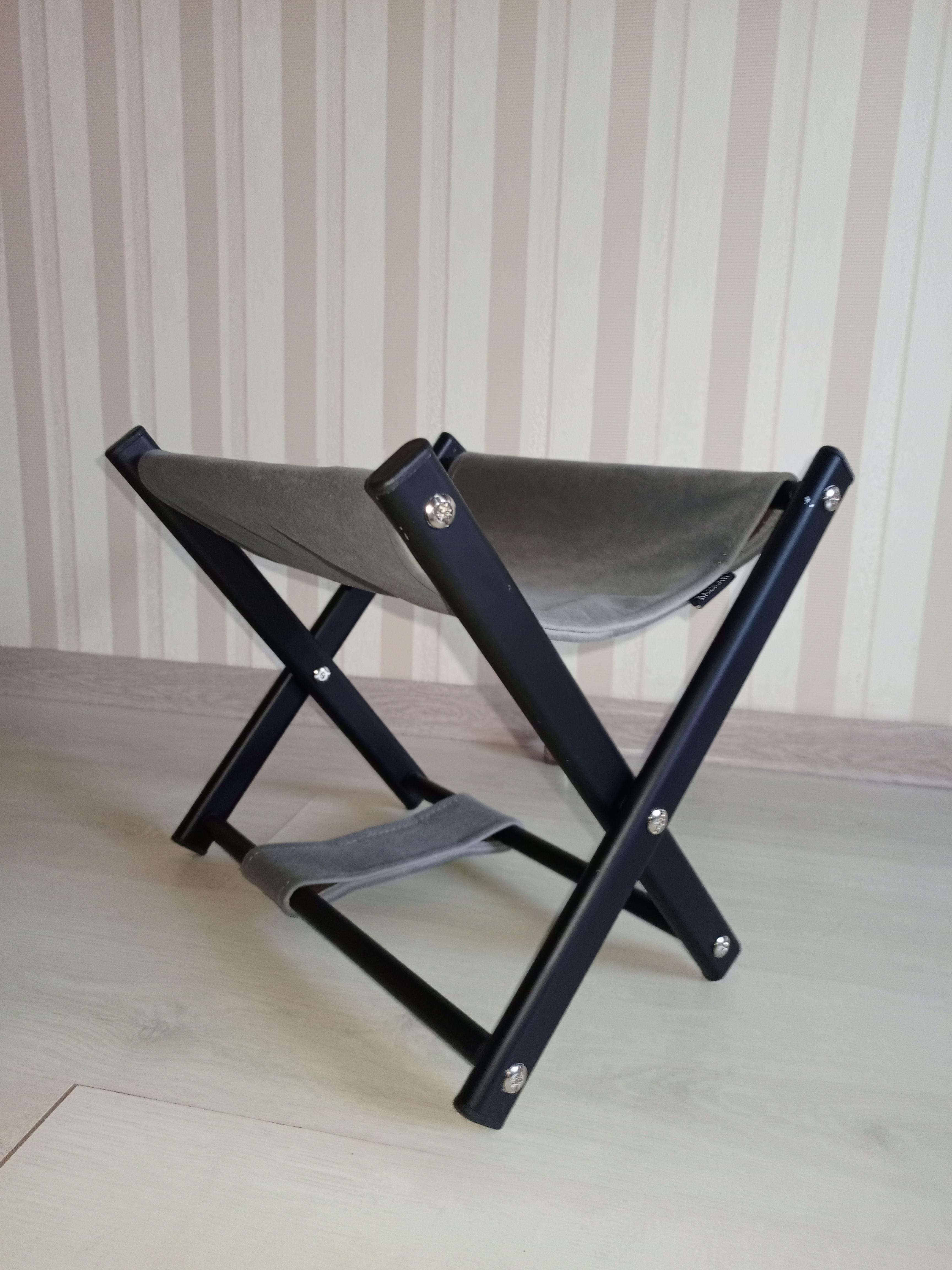 Підставка для сумки висота 31 см Сірий/Чорний - фото 3 Підставка для сумки висота 31 см Сірий/Чорний - фото 3