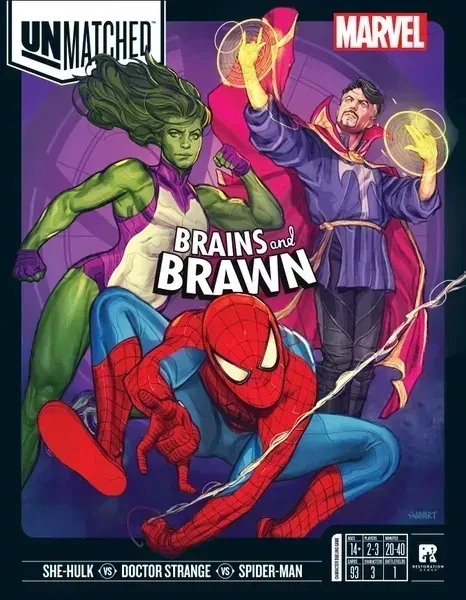 Настольная игра Unmatched Marvel Brains and Brawn (2768851156)