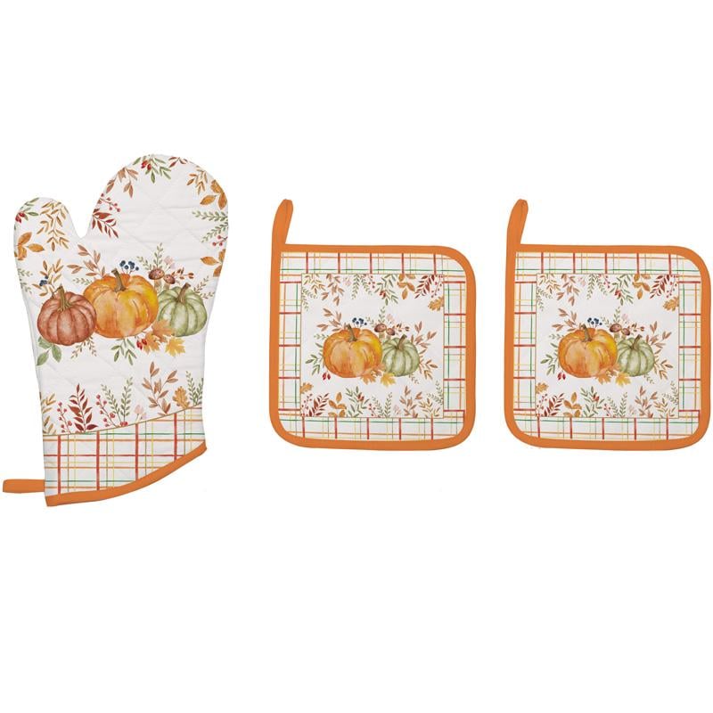 Набор: перчатка + 2 прихватки Easy Life Harvest 30×20см 3 шт. (111004419)