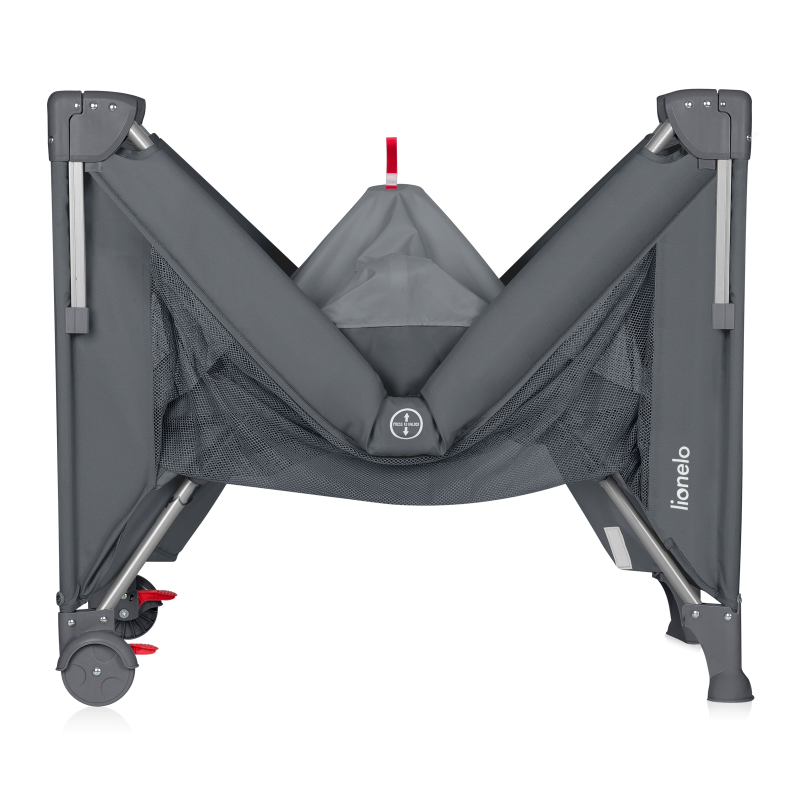 Кроватка-манеж Lionelo ELLEN Concrete Grey - фото 4 Кроватка-манеж Lionelo ELLEN Concrete Grey - фото 4